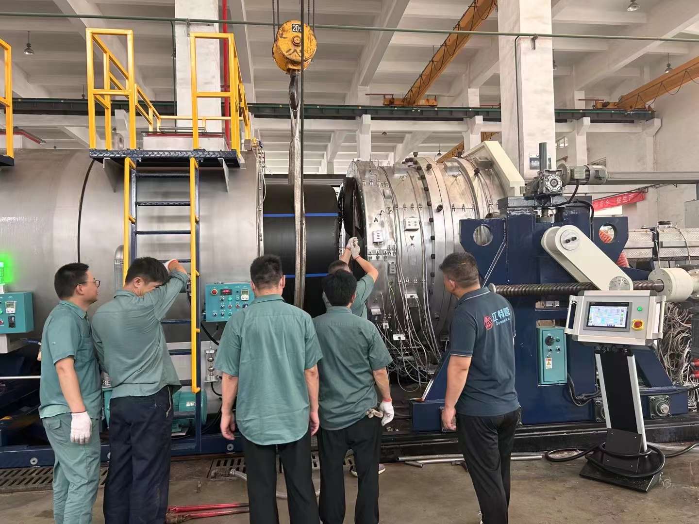 Ännu en PE1600-linje perfekt testning