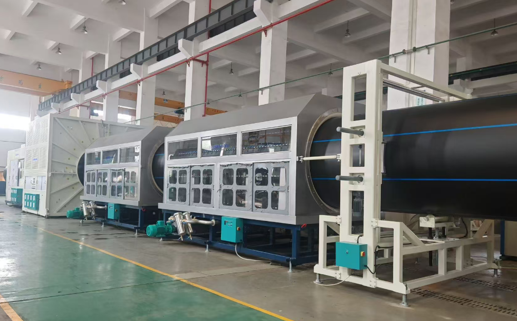 HDPE-rör med högre diameter och kylningsproblem